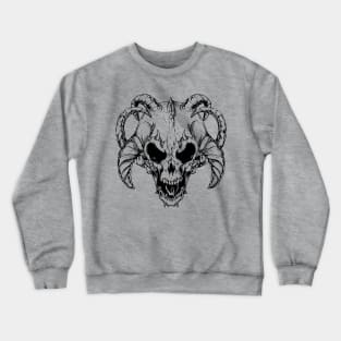 devil skull Crewneck Sweatshirt